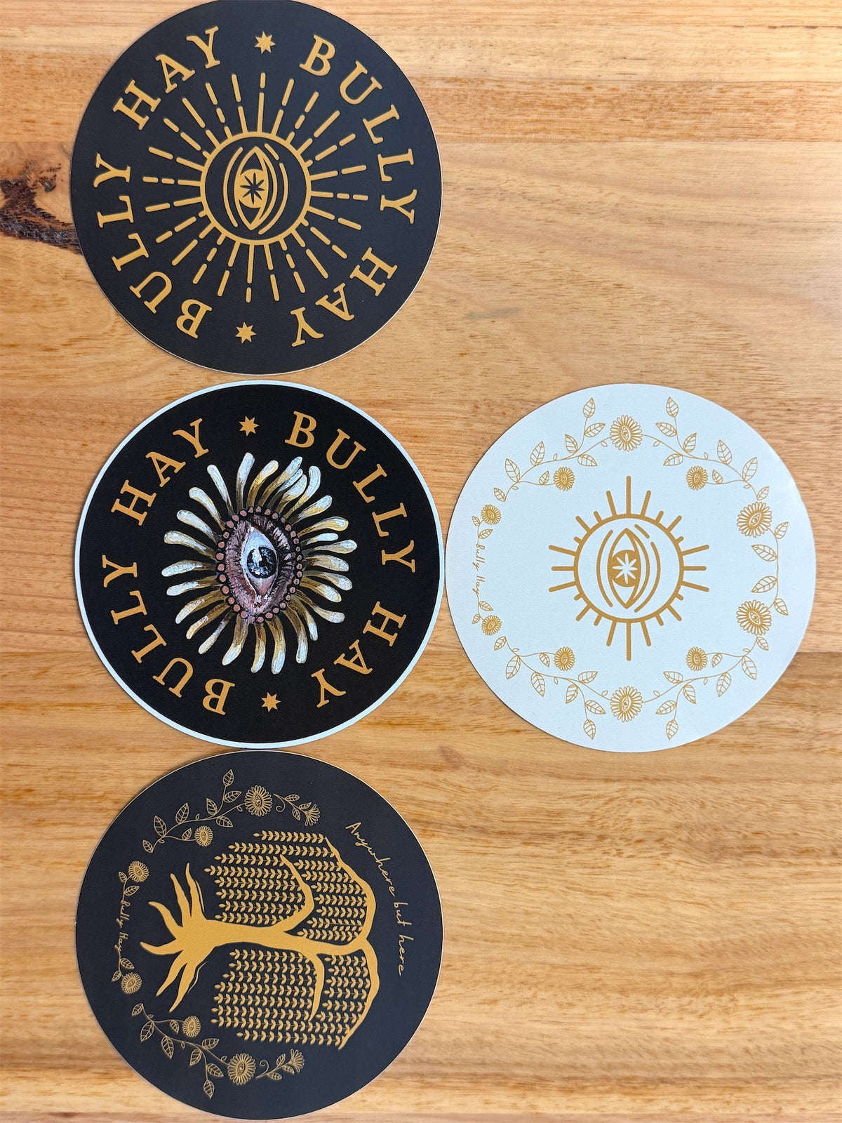 Bully Hay Stickers (4-pack)
