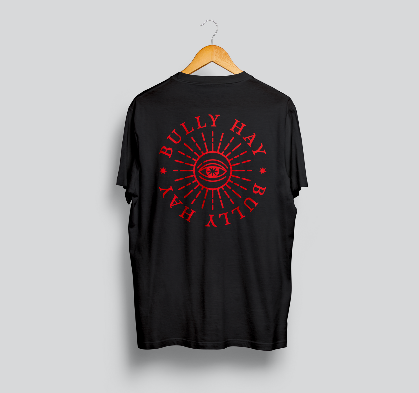 Evil Eye Tee | Red & Black